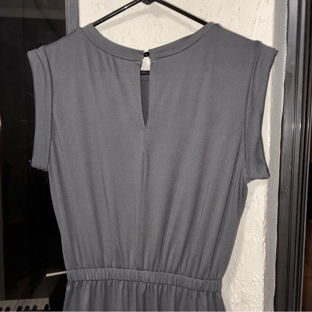 SHEIN Gray Sleeveless Drawstring Jumpsuit - Picture 4 of 6